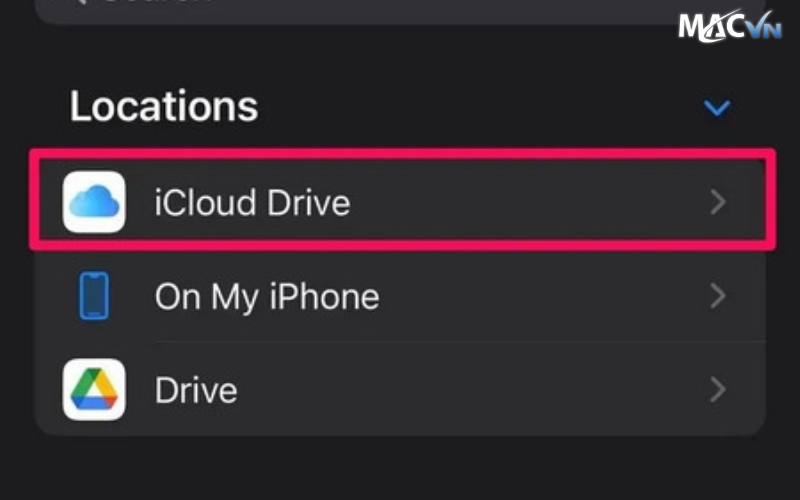 chia se du lieu tren macbook qua icloud drive LÀM VIỆC ĐA NHIỆM VÀ CHIA SẺ DỮ LIỆU TRÊN MACBOOK Cách chia sẻ dữ liệu trên MacBook sang iPhone