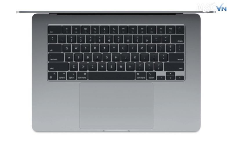 macbook air m2 2023 co ban phim magic keyboard va trackpad rong rai Macbook Air M2 15inch 2023 - NEW Macbook Air M2 2023 có Bàn Phím Magic Keyboard và Trackpad Rộng Rãi