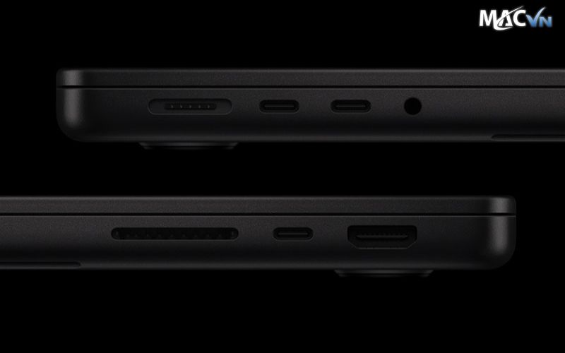 cong ket noi da dang cua macbook pro m4 max 14 inch MacBook Pro M4 Max 14 inch Cổng kết nối đa dạng của MacBook Pro M4 Max 14 inch