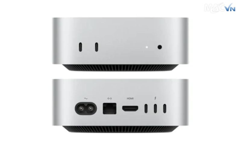 da cong ket noi linh hoat cua mac mini m4 16gb 512gb Mac Mini M4 16GB 512GB Đa cổng kết nối, linh hoạt của Mac Mini M4 16GB 512GB