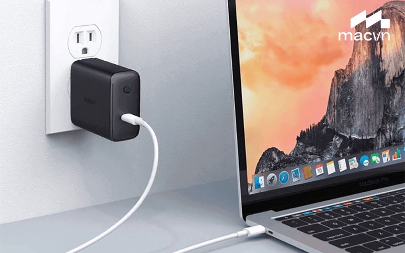 macbook khong len nguon 1 Macbook không lên nguồn? Cách xử lý hiệu quả bạn nên biết Kiểm tra bộ sạc và nguồn điện